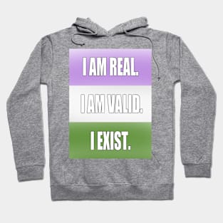 Genderqueer Pride: I am... Hoodie